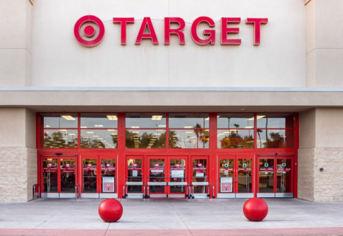 An image of the outside of a Target store.