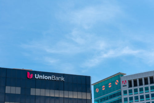 An image of the exterior of a Union Bank.