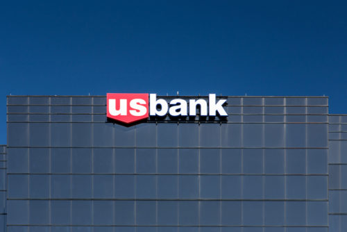An image of the exterior of the US Bank headquarters building.