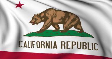 An image of the California state flag.