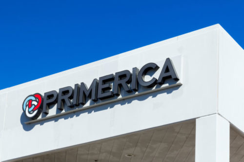 An image of the outside of a Primerica life insurance branch.