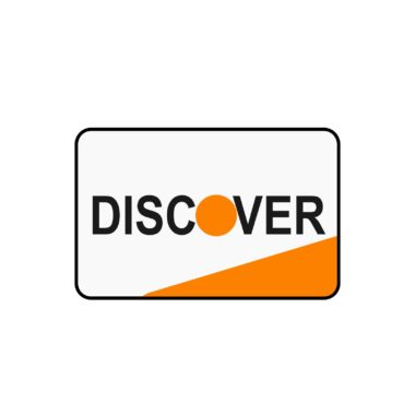 An image of the Discover bank logo.