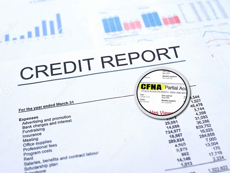 CFNA on a Credit Report