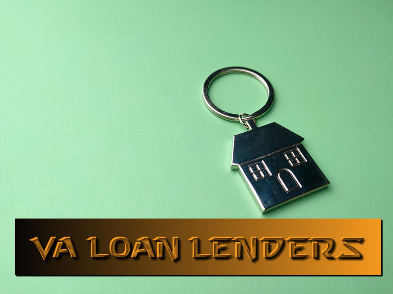 house key chain titled va loan lenders